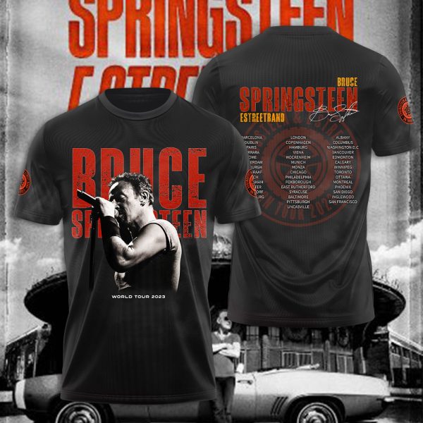 Bruce Springsteen 3D Apparel - NGHIAVT 0481