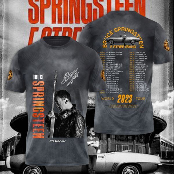 Bruce Springsteen 3D Apparel - NGHIAVT 0484