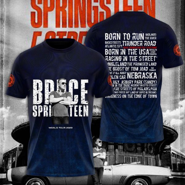 Bruce Springsteen 3D Apparel - NGHIAVT 0488