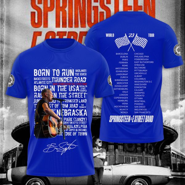Bruce Springsteen 3D Apparel - NGHIAVT 0511