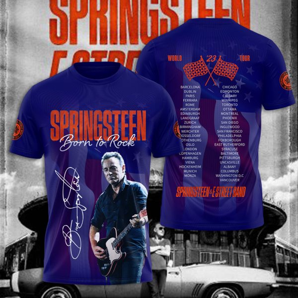 Bruce Springsteen 3D Apparel - NGHIAVT 0513