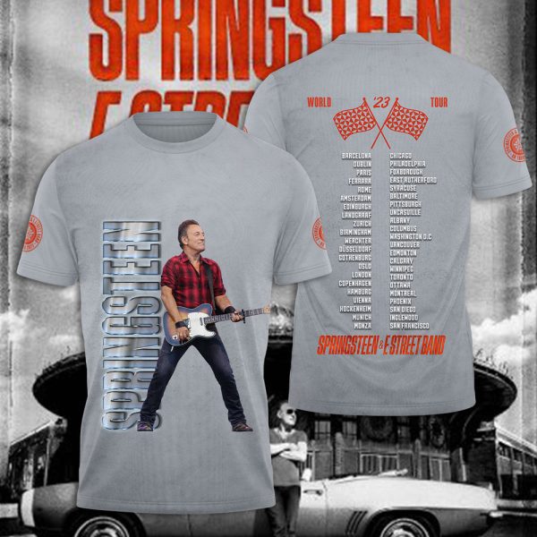 Bruce Springsteen 3D Apparel - NGHIAVT 0542