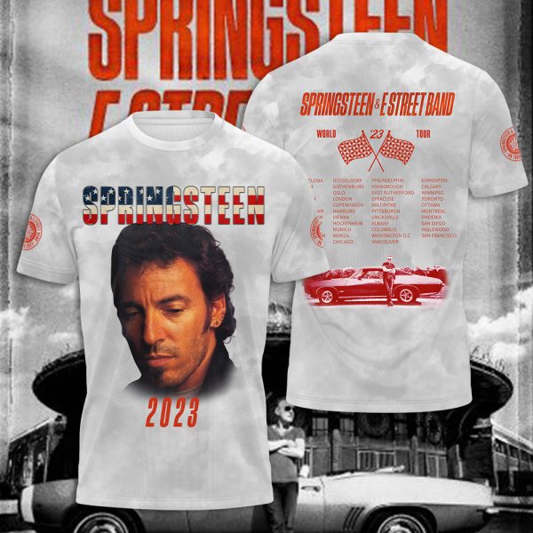 Bruce Springsteen 3D Apparel - NGHIAVT 0547