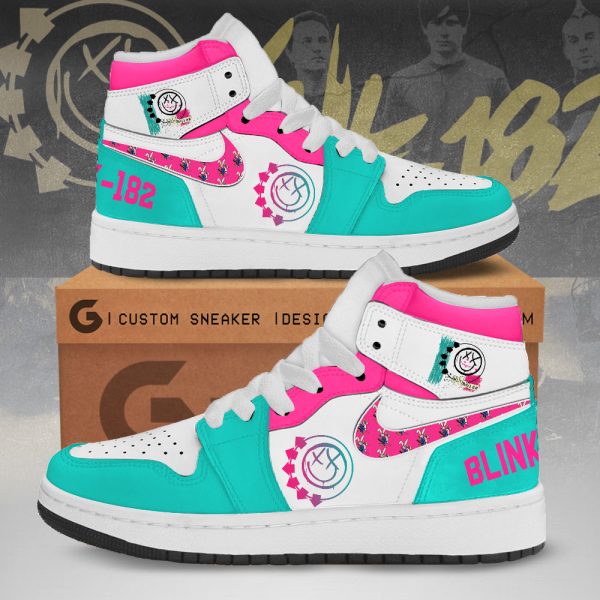 Blink-182 AJ 1 Sneaker - VANDH 490