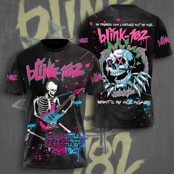 Blink-182 3D Apparel - VANDH 489