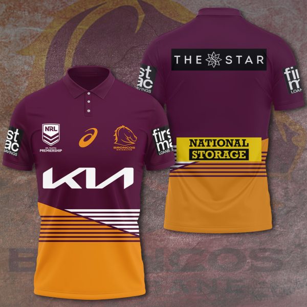 Brisbane Broncos 3D Apparel - VANDH 633