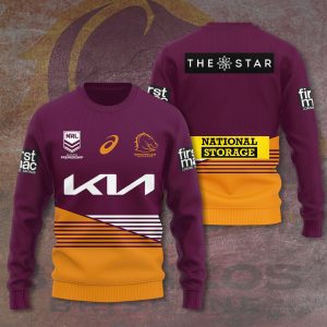 Brisbane Broncos 3D Apparel - VANDH 633