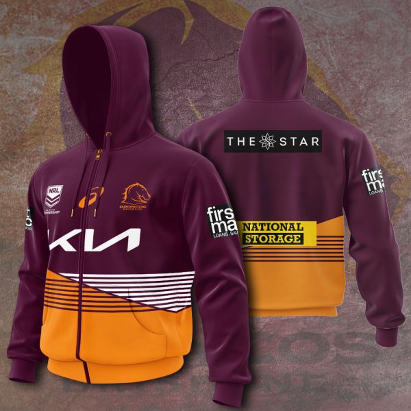 Brisbane Broncos 3D Apparel - VANDH 633