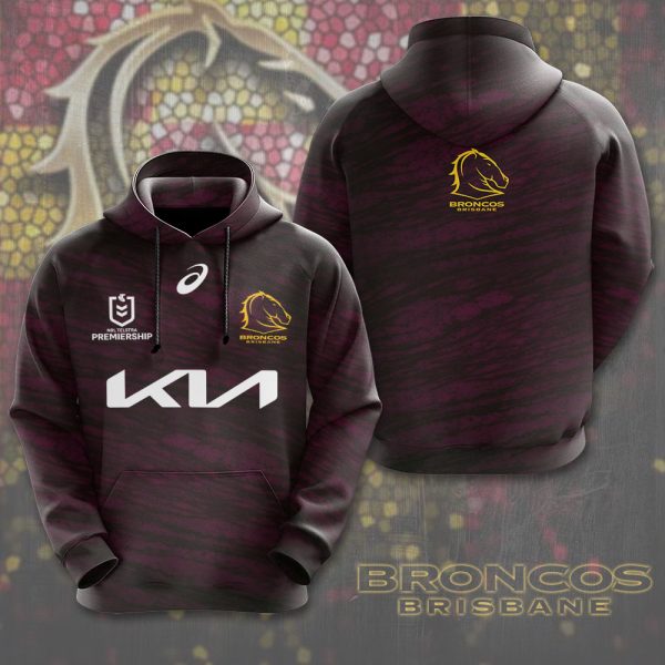 Brisbane Broncos 3D Apparel - VANDH 635