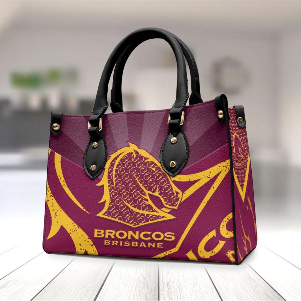 Brisbane Broncos Leather HandBag - VANDH 482