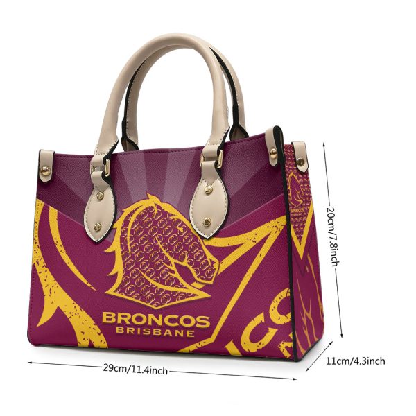 Brisbane Broncos Leather HandBag - VANDH 482