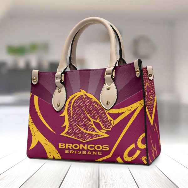 Brisbane Broncos Leather HandBag - VANDH 482