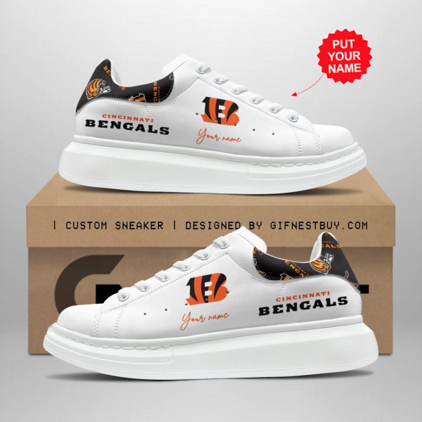 Personalized Cincinnati Bengals McQueen Shoes - TANTN 1599