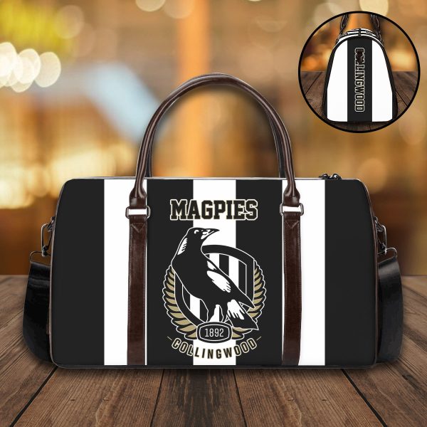 Collingwood FC Leather Duffle Bag - VANDH 597