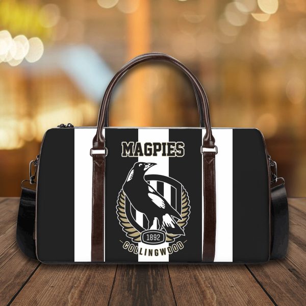 Collingwood FC Leather Duffle Bag - VANDH 597