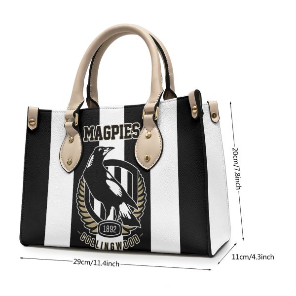 Collingwood FC Leather HandBag - VANDH 500