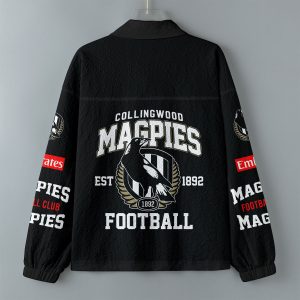 Collingwood FC Casual Lapel Jacket - VANDH 667