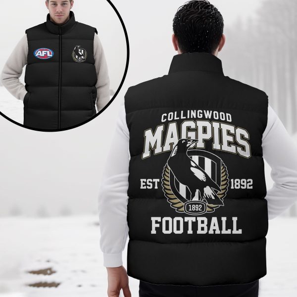 Collingwood FC 2D Sleeveless Jacket - VANDH 617.2