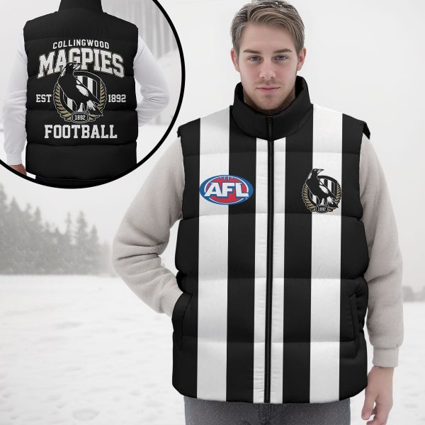 Collingwood FC 3D Down Vest - VANDH 617.1