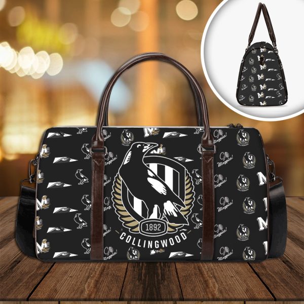 Collingwood FC Leather Duffle Bag - VANDH 599