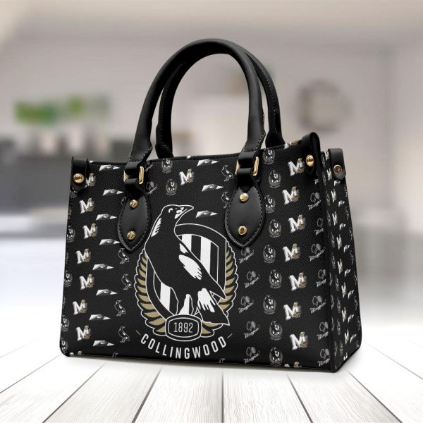 Collingwood FC Leather HandBag - VANDH 498