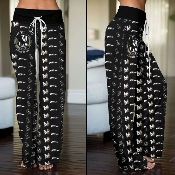 Collingwood FC High-Waisted Straight-Leg Trousers - VANDH 706