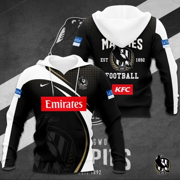 Collingwood FC 3D Apparel - TANTN 1727