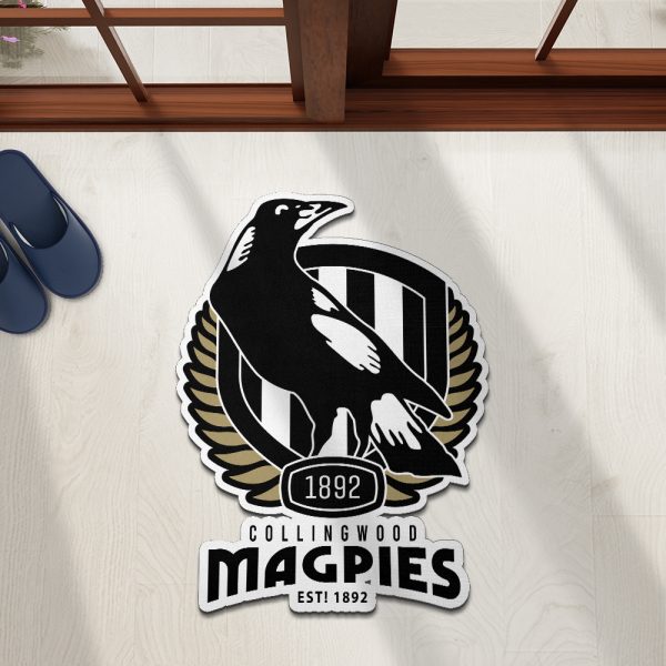 Collingwood FC Custom Shape Mat - TANTN 1751