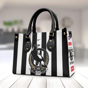 Collingwood FC Leather HandBag - TANTN 1718