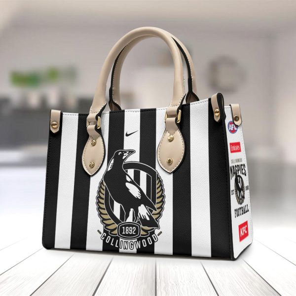 Collingwood FC Leather HandBag - TANTN 1718