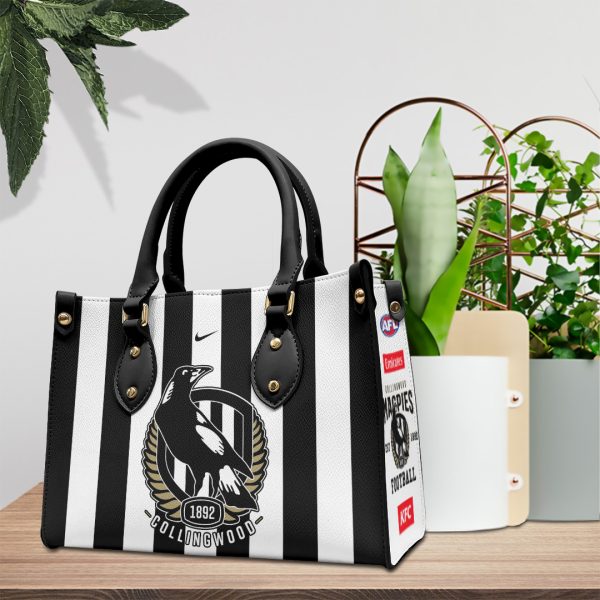 Collingwood FC Leather HandBag - TANTN 1718