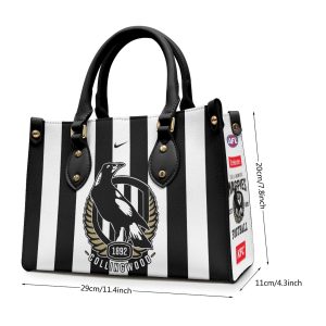 Collingwood FC Leather HandBag - TANTN 1718