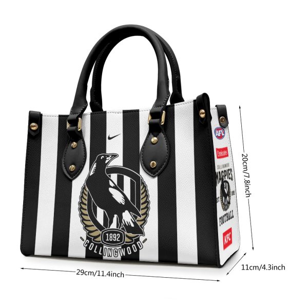 Collingwood FC Leather HandBag - TANTN 1718