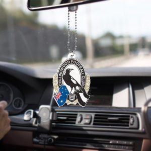 Collingwood FC 2-Side Printed Car Ornament - VIETDQ0236