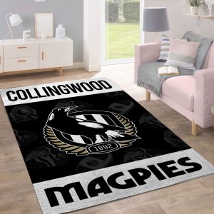 Collingwood FC Rectangular Rug - TANTN 1659