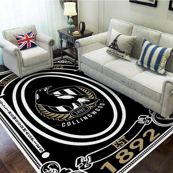 Collingwood FC Rectangular Rug - TANTN 1662