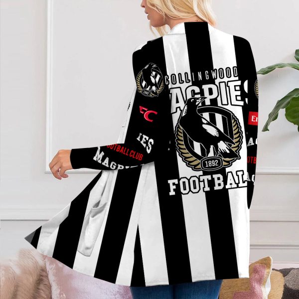 Collingwood FC Women's Patch Pocket Cardigan - TANTN 1612