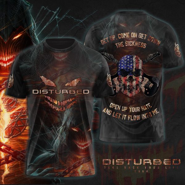 Disturbed 3D Apparel - TANTN 1700