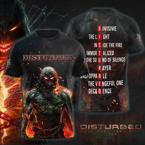 Disturbed 3D Apparel - TANTN 1701