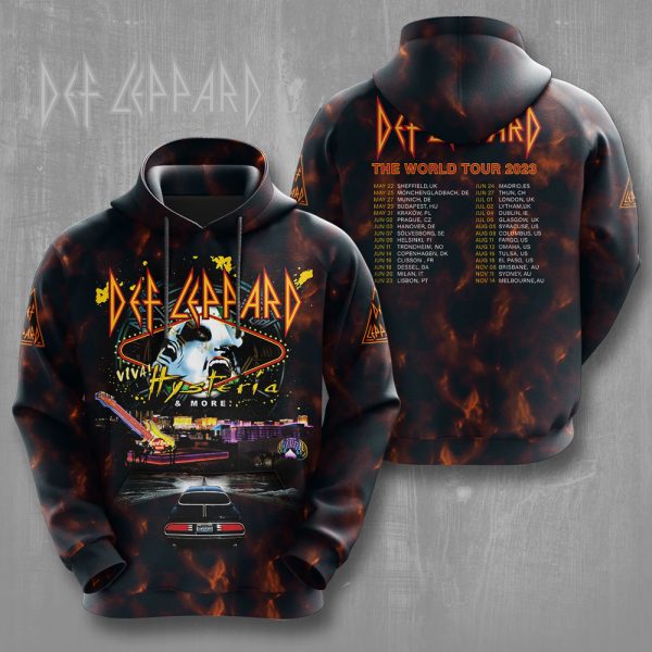 Def Leppard 3D Apparel - NGHIAVT 0507