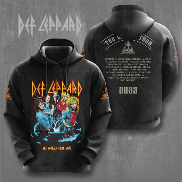 Def Leppard 3D Apparel – NGHIAVT 0580