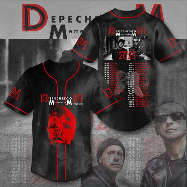 Depeche Mode Baseball Jersey - TANTN 1643