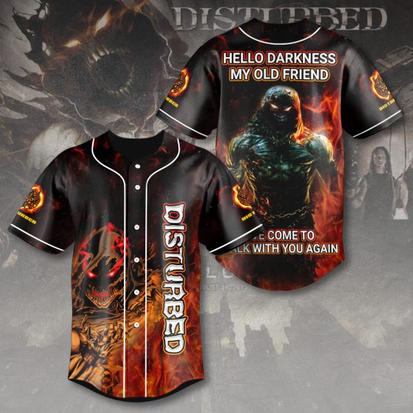 Disturbed Baseball Jersey - VANDH 802