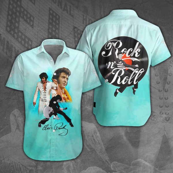 Elvis Presley Short Sleeve Dress Shirt - NGHIAVT 0352