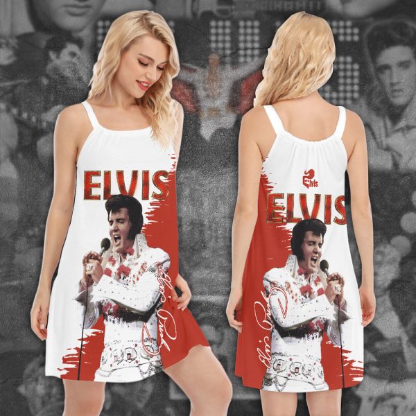 Elvis Presley Women's Sleeveless Cami Dress - NGHIAVT 0147