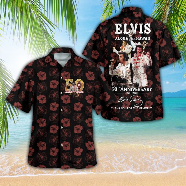 Elvis Presley 3D Hawaii Shirt - TANTN 488