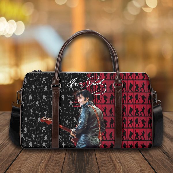 Elvis Presley Leather Duffle Bag - VANDH 643