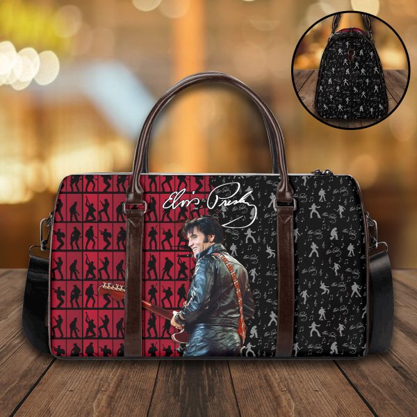 Elvis Presley Leather Duffle Bag - VANDH 643