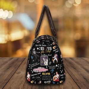 Elvis Presley Leather Duffle Bag - VANDH 650