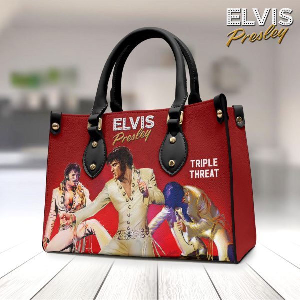 Elvis Presley Leather HandBag - VANDH 3401
